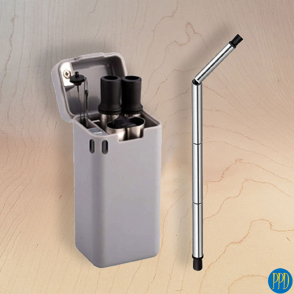folding stainless steel drinking straw