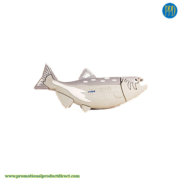 fish custom shaped 3D flash drive USB