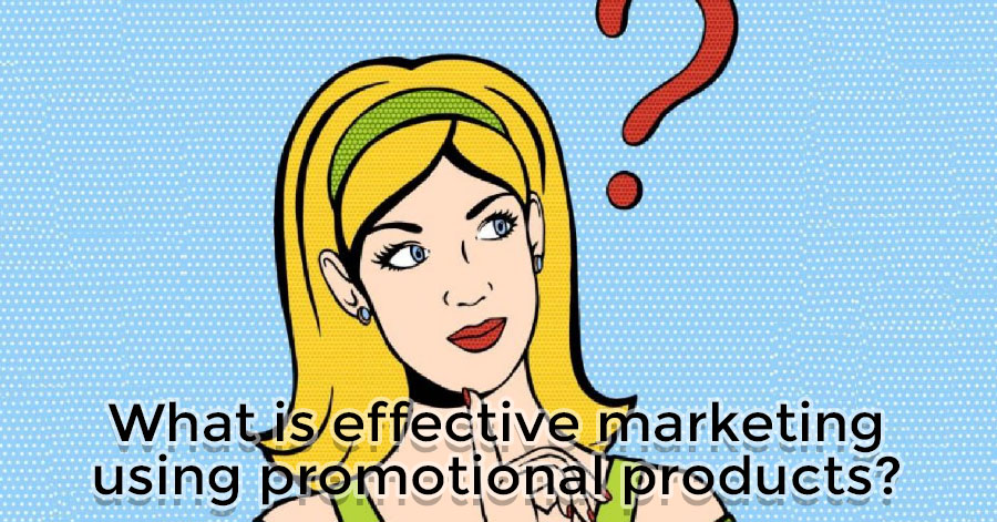 what is effective marketing using promotional products