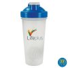 Protein shaker cup.Protein mixer cup with steel mixer ball. Great fitness, health and wellness promotional product 5 cool colors. Promotional Product Direct