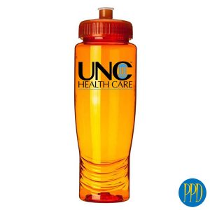 Sculpted Sports Water Bottle.Elegant and attractive sculpted shape water bottle. Modern look and feel.  Perfect for gym and fitness centers.Promotional Product Direct.