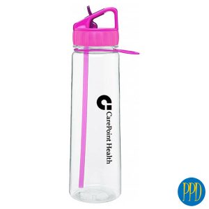 Water bottle with internal straw.Water bottle with an integral straw . Easy to clean water bottle. Perfect for gym and fitness centers.Promotional Product Direct