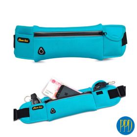 Neoprene travel wallet and fanny pack