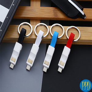 custom cables with business logo