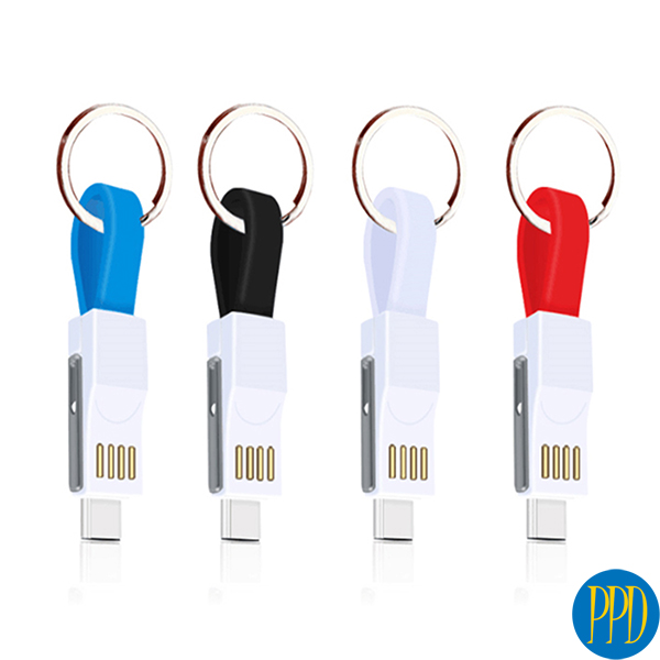 custom cables with business logo