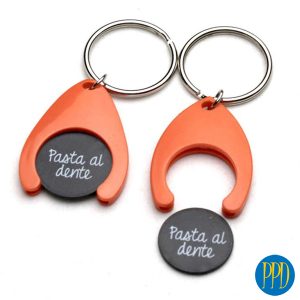 Get your business logo on a customized key chain