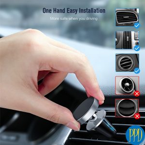 Car vent magnetic phone holder