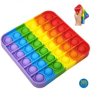 POP IT! Rainbow silicone fidget toy promotional product direct