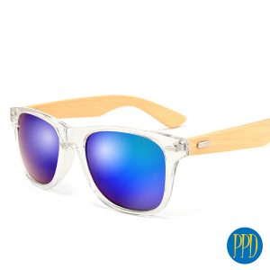 bamboo sunglasses wayfarer style for business promotional products
