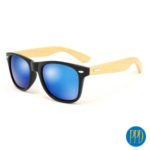 bamboo sunglasses wayfarer style for promotional products