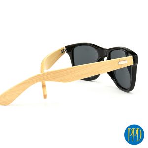 bamboo sunglasses wayfarer style for promotional products black rims