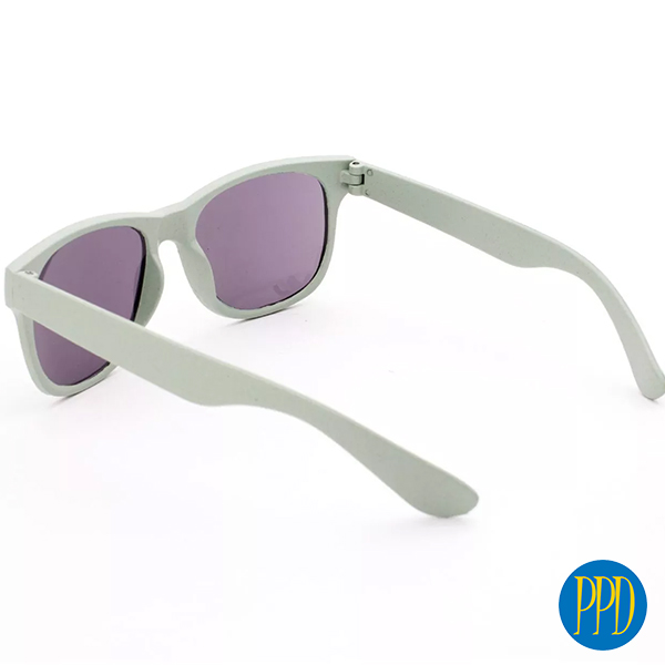 grey wheat straw promotional sunglasses