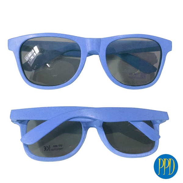 violet wheat straw promotional sunglasses