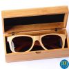 bamboo wooden sunglass cases optional